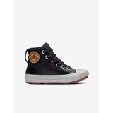 Converse Black Boys Ankle Leather Sneakers Chuck Taylor All Star - Unisex cene