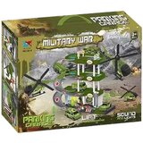 Magic Toys 3-nadstropna garažna hiša z bojnimi vozili, s svetlobnimi in zvočnimi efekti | Shoptok.si
