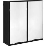  Komplet pohištva za kopalnico s predalom 4 pcs Črna Orehovina, (5000092798) | Shoptok.si