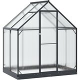 vidaXL Rastlinjak v vrtu z vrati Antracit 183,5 x 123 x 207 cm, (5000288598) | Shoptok.si