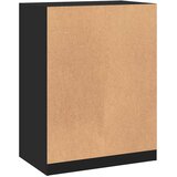  Ormar crni 77 x 48 x 102 cm od konstruiranog drva | shoptok.hr