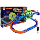  Racing Track Glowing in the Dark with Loops and Remote-Controlled Car | shoptok.hr