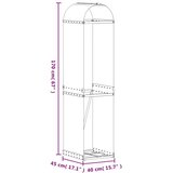  nosilec za drva, 40x45x170 cm | Shoptok.si
