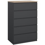 Tvilum Temno siva komoda 77x121x50 cm Naia – | Shoptok.si