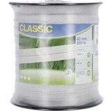  Električni ograjni trak "Classic" 40 mm, bel, 200 m | Shoptok.si