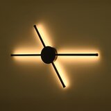  Brilagi - LED zidno svetlo LUGO QUATTRO LED/16W/230V crno | Eponuda.com