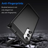 Techsuit Carbon Silicone maska za Samsung Galaxy A15 4G / A15 5G – crna | shoptok.hr