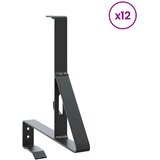  Podrška za zaštitu od snijega 12 pcs Crna 29,5 x 3 x 34,5 cm | shoptok.hr