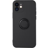 Onasi Silikonski ovitek Liquid Ring za iPhone 13 6.1 - črn | Shoptok.si