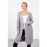 Kesi Long sweater dark gray Cijene