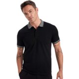 Defacto Muška polo majica, Crna u