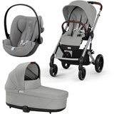 Cybex kolica 3u1 Balios bundle S set stone grey 524001179, 524001341, 524001382, 520003353 | shoptok.hr