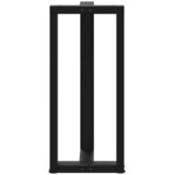  Noge za barski stol T-oblika 2 kom Crne 40x35x(90-91) cm Čelik | shoptok.hr