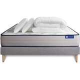 ACTISOM Celoten paket postelje - Vzmetnica 140x200 cm + vzmetnica z letvami (komplet) + 2 vzglavnika + odeja - Actilatex Form, (21614024) | Shoptok.si