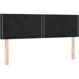  Krevet s oprugama i madracem crni 140x200 cm baršunasti | shoptok.hr