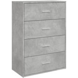  Komoda siva boja betona 60x31x84 cm od konstruiranog drva | Eponuda.ba