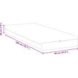  Vzmetnica Bela in siva 90 x 200 cm žakardna tkanina, (5000288669) | Shoptok.si