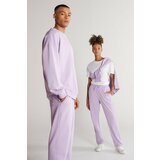 AC&Co / Altınyıldız Classics Unisex Lilac Standard Fit Normal Cut, Flexible Cotton Sweatpants with Pockets. Cene