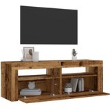  Noćni ormarići 2 kom s LED diodama staro drvo 60x35x40 cm | shoptok.hr