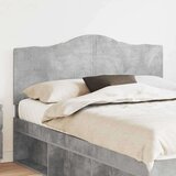  Uzglavlje s uzglavljem Betonski sivi 150 cm Konstruirano drvo | shoptok.hr