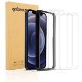 Cadorabo 3x Oklepni film združljiv z Apple iPhone 12 MINI v transparentna - 3-pack Kaljeno steklo za zaščito zaslona s pripomočkom za namestitev, (20548796) | Shoptok.si