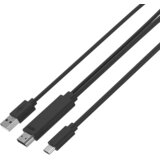 Onten Kabal USB Type-C sa HDMI 4K 30Hz 1.8m + USB-A napajanje 1.2m (OTN-UC505) Cene