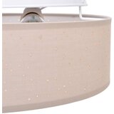 vidaXL Smeđesiva Plastika Ø30 x 13.5 cm Stropna svjetlost Cilindrična | shoptok.hr