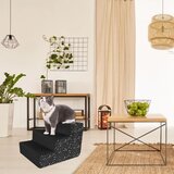 Tutumi Stepenice za kućne ljubimce 342533A BLACK/PRINT | shoptok.hr