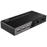 2 Port HDMI 4K60, USB 2.0 and Audio KVM Switch