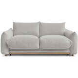 Bobochic Paris Svetlo siva raztegljiva sedežna garnitura 214 cm Ernest – | Shoptok.si
