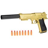 Zlatni Desert Eagle s prigu&amp;scaron;ivačem s mekim mecima Slike