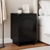  Noćni ormar Crna 33,5 x 34,5 x 50 cm Konstruirano drvo | shoptok.hr