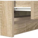 vidaXL Nočne omarice z 2 predaloma 2 kosa sonoma hrast 38x34x80 cm | Shoptok.si