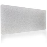 Felt podloga za miš brytaren 900x400 bela