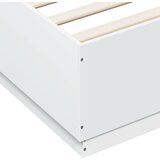  Okvir kreveta LED bijeli 200 x 200 cm konstruirano drvo | shoptok.hr