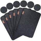 INF 12-delni komplet podstavkov iz filca - elegantno in praktično jedilno pohištvo, (22057699) | Shoptok.si