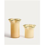 Kave Home Rumena steklena vaza (višina 19,5 cm) Endasi – | Shoptok.si