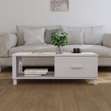  Stolić za kavu HAMAR bijeli 100x55x35 cm od masivne borovine | Eponuda.ba