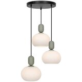  Visilica na sajli VALISIA 3xE27/40W/230V crna/maslinasta | Eponuda.com