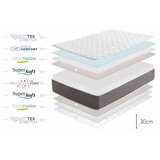 Moonia Vzmetnica Viskoelastični King Relax Supreme, 30cm, 140x200cm - (21563075) | Shoptok.si