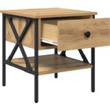 vidaXL Noćni ormarići 2 kom Artisan hrast 40x42x45 cm inženjersko drvo | shoptok.hr