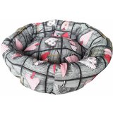 Olimp Sport Krevet za pse i mačke sivi sa srcima 2 veličine | ePonuda.com