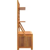  Kutija za pohranu s rešetkom 99x50x160 cm masivno drvo bagrema | shoptok.hr