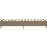  Za krevet s oprugama smeđesivi 90x200 cm od tkanine | shoptok.hr