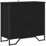  Kreveta s ladicama Crni hrast 79,5 x 35,5 x 74,5 cm | shoptok.hr