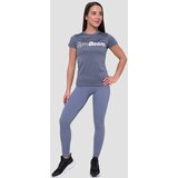 GymBeam Ženska majica Mesh Essence Denim Blue
