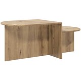  Kava Stol Hrast artisan 100 x 50 x 40 cm Konstruirano drvo | shoptok.hr