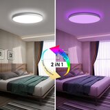 HEYSEVEN pametna rgb led svetilka z daljinskim in glasovnim upravljanjem odprta embalaža | Shoptok.si