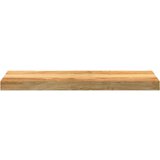 vidaXL Okenske police 2 kosa svetlo rjava 70x20x2 cm trdna hrastovina | Shoptok.si