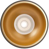 Braytron stropna lampa beta - ss, crno/zlatna, IP20, GU10 | shoptok.hr